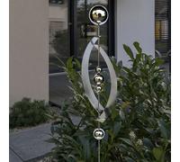 Decorazione da giardino in acciaio inox a forma di palla da giardino con design a forma di palla da giardino in acciaio inox