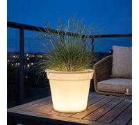Harms Lampada Solare LED Blumentopf 4 Luci Lanterne Esterne Altezza 19,5 cm