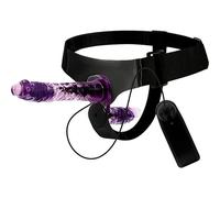HARNESS ATTRACTION - Rodney Double PENETRACI N Vibrator 18 X 3.5CM