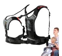 Harness for Kids, Reflective Back Seat Belt, Child Safety Strap, 38,58-59,06 pollici, Adjustable Riding Gear, Secure Passenger Support, Ideal for Outdoor Cycling, Travel