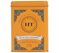 Harney & Sons Caldo tè nero alla cannella decaffeinato con buste di arancia e spicchio dolce 20 buste - confezione da 4 pezzi