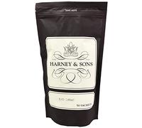 Harney & Sons Tè al ribes nero: sapore fruttato meraviglioso, con caffeina e corpo medio. Sacchetto da 50 buste.