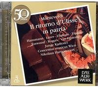 Harnoncourt( Direttore), Paul Esswood( Contro Tenore), Max Van Egmond( Baritono) - Il Ritorno Di Ulisse In Patria (Opera Completa)