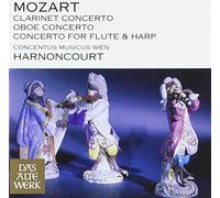Harnoncourt Nikolaus( Direttore) - Concerto Per Clarinetto - Concerto Per Flauto E Arpa - Concerto Per Oboe