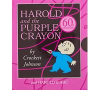 Crockett Johnson Harold and the Purple Crayon 2-Book Box Set (Libro di cartone)