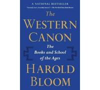 Harold Bloom – The Western Canon: The Books and School of the Ages – Tascabile