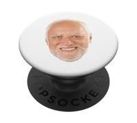 Harold Cringe Face Meme Funny Design PopSockets PopGrip Adesivo