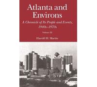 Harold H. Martin Atlanta and Environs (Tascabile)