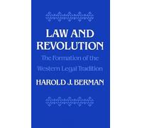 Harold J. Berman Law and Revolution (Tascabile)