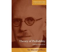Harold Jeffreys The Theory of Probability (Tascabile)