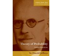 Harold Jeffreys The Theory of Probability (Tascabile)