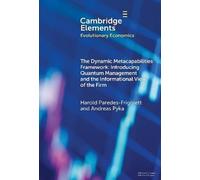 Harold Paredes-Frigolett Andr The Dynamic Metacapabilities F (Copertina rigida)