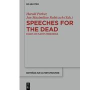 Harold Parker Speeches for the Dead (Copertina rigida)