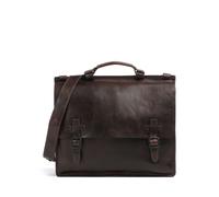 Harold's Aberdeen Cartella marrone scuro, pelle, unisex