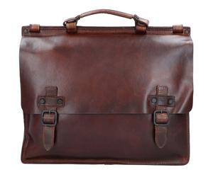 Harold's Aberdeen Messenger in pelle 40 cm Scomparto per laptop marrone