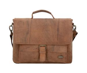 Harold's Cartella antica S in pelle 38 cm marrone