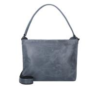 Harold's Caugio Borsa a spalla Vera Pelle 32 cm blu