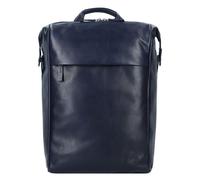 Harold's Caugio Zaino da giorno Pelle 39 cm Scomparto per laptop blu