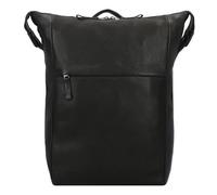 Harold's Country Scraper Zaino da giorno Pelle 36 cm Scomparto per laptop nero