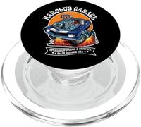 Harold's Garage Hotrod Car Design per il nome Harold PopSockets PopGrip per MagSafe
