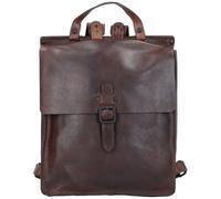 Harold's Zaino Aberdeen in pelle 35 cm Scomparto per computer portatile marrone