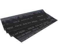 Haromac 19503080 - Griglia per smerigliare, 4 pz, grana 80, 115 x 280 mm
