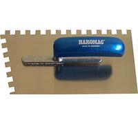 Haromac cazzuola Clever 8 x 8 mm dentata, inossidabile, 280 x 130 x 0,7 mm, 10516008