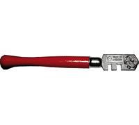 Haromac vetro Schneider con manico in legno e 6 rotelle, 38250000