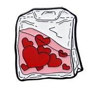 Harong - Spilla classica per bustina di sangue, set di strumenti chirurgici medici, spilla gioielli amici distintivo, normale, Metallo non prezioso