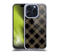 HAROULITA ACCENTO D'ORO CUSTODIA COVER MORBIDA IN GEL PER APPLE iPHONE TELEFONI