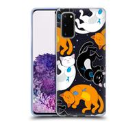 HAROULITA CANI E GATTI CUSTODIA COVER MORBIDA IN GEL PER SAMSUNG TELEFONI 1