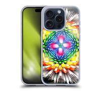 HAROULITA FLORAL GLITCH 2 CUSTODIA COVER MORBIDA IN GEL PER APPLE iPHONE PHONES