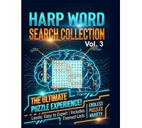 HARP Word Search Collection: Vol. 3: 30 New Themed Puzzles - Large Print with Solutions