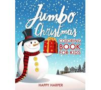 Harper Hall Jumbo Christmas Coloring Book (Tascabile)