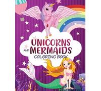 Harper Hall Mermaid Unicorn Colouring (Tascabile)