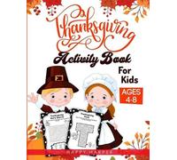 Harper Hall Thanksgiving Activity Book For Kids (Tascabile)