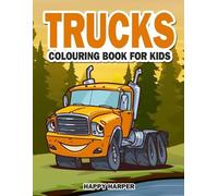Harper Hall Trucks Colouring Book (Tascabile)