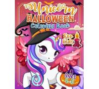 Harper Hall Unicorn Coloring - Halloween Edition (Tascabile)