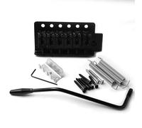 harpfeas Set ponte tremolo per chitarra elettrica Fender Strat Squier da 52,5 mm (nero)