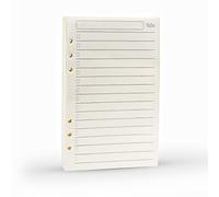 Harphia A5 Spiral Notebook To Do List Paper Planner Binder Inner Page, Check List Notepad (5.59 x 8.27 inches)
