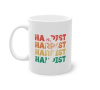 Harpist Silhouette - Tazza da caffè con arpa e arpa