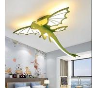 Harpochten Plafoniera A LED For Camera Dei Bambini Lampada Da Soffitto Moderna Dimmerabile Con Telecomando Design Dinosauro 3000K ~ 6000K Lampada A Sospensione For Cameretta Dei Bambini Camera Da Lett