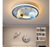 Harpochten Plafoniera For Cameretta Dei Bambini Lampada Da Soffitto A LED Dimmerabile Con Telecomando Decorativa Superficie Lunare Design Astronauta Lampadario Lampada A Sospensione For Camera Da Lett