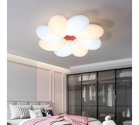 Harpochten Plafoniera For Cameretta Dei Bambini LED Lampada Da Soffitto For Camera Da Letto For Ragazzi E Ragazze Dimmerabile Con Telecomando Design Floreale Paralume In Acrilico Lampadario For Camere