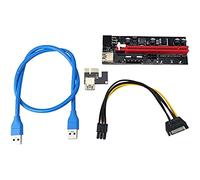 HARPRA VER009 USB 3.0 Riser PCI-E Ver 009S 1X 4X 8X 16X Extender Riser Adattatore Scheda SATA 15Pin Un 6 Pin Cavo di Alimentazione