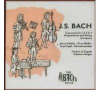 harpsichord Chr J.S. Bach: Concertos for 1, 2, 3 & 4 Harpsichords and Strin (CD)