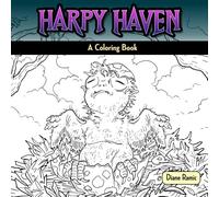 Harpy Haven: A Human-Bird Monster-Themed Coloring Book