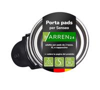 Harren24 porta cialde CP1243/01 per 2 tazze compatibile con le macchine da caffè a cialde Philips Senseo Select CSA230, CSA240, CSA250, supporto di ricambio per cialde di caffè