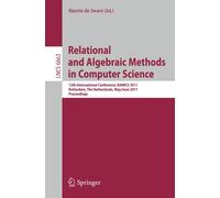 Harrie de Swart Relational and Algebraic Methods in Computer Science (Tascabile)