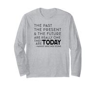 Harriet Beecher Stowe detti Passato Presente e Futuro - Oggi Maglia a Manica